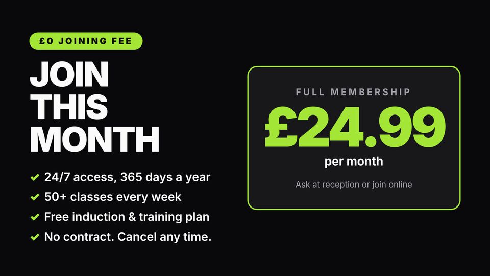 Gym screen design: Membership offer
